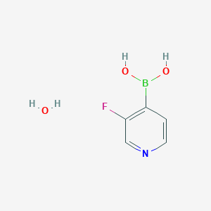 molecular formula C5H7BFNO3 B1350656 3-Fluoropyridine-4-boronic acid hydrate CAS No. 1029880-18-9
