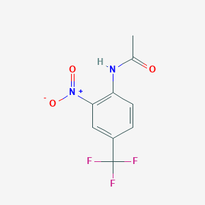 N-[2-nitro-4-(trifluoromethyl)phenyl]acetamide