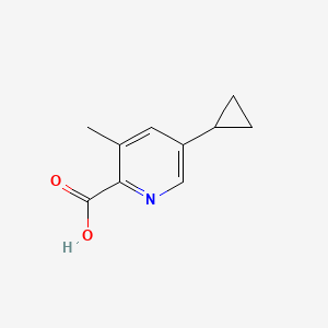 5-Cyclopropyl-3-methylpyridine-2-carboxylic acid