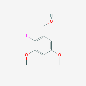 (2-Iodo-3,5-dimethoxyphenyl)methanol