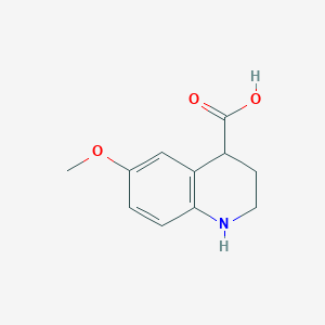 6-Methoxy-1,2,3,4-tetrahydroquinoline-4-carboxylic acid