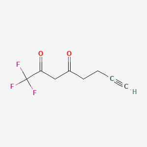 1,1,1-Trifluorooct-7-yne-2,4-dione