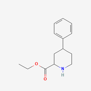 Ethyl 4-phenylpiperidine-2-carboxylate