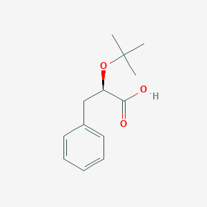 molecular formula C13H18O3 B13506837 (2R)-2-(tert-butoxy)-3-phenylpropanoicacid 