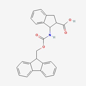 1-({[(9H-fluoren-9-yl)methoxy]carbonyl}amino)-2,3-dihydro-1H-indene-2-carboxylic acid