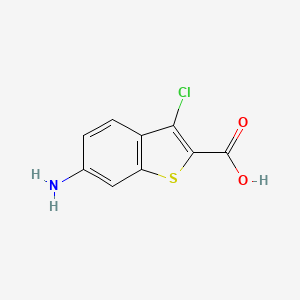 6-Amino-3-chlorobenzo[b]thiophene-2-carboxylic acid