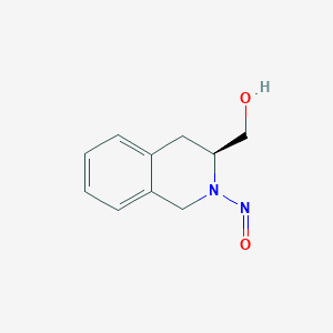 [(3S)-2-nitroso-1,2,3,4-tetrahydroisoquinolin-3-yl]methanol