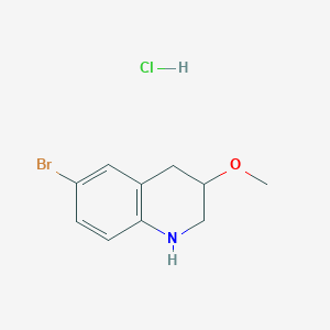 6-Bromo-3-methoxy-1,2,3,4-tetrahydroquinoline hydrochloride