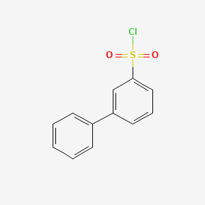 molecular formula C12H9ClO2S B1350765 3-Phenylbenzenesulfonyl chloride CAS No. 65685-01-0
