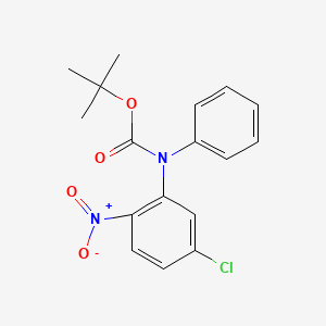 (5-Chloro-2-nitrophenyl)(phenyl)carbamic Acid tert-Butyl Ester