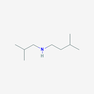 molecular formula C9H21N B13507987 1-Butanamine, 3-methyl, N-(2-methylpropyl) CAS No. 81760-10-3