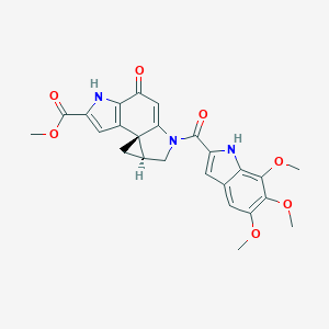molecular formula C25H23N3O7 B135080 杜卡霉素SA CAS No. 130288-24-3