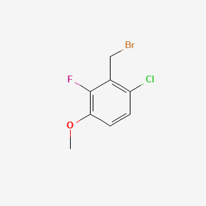 molecular formula C8H7BrClFO B1350801 6-Chloro-2-fluoro-3-methoxybenzyl bromide CAS No. 886499-73-6