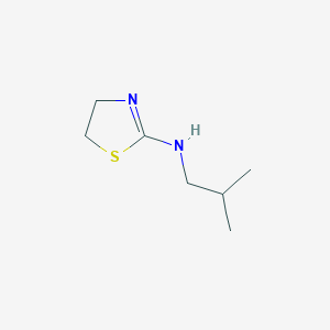 molecular formula C7H14N2S B1350804 (4,5-Dihydro-thiazol-2-yl)-isobutyl-amine CAS No. 79146-95-5