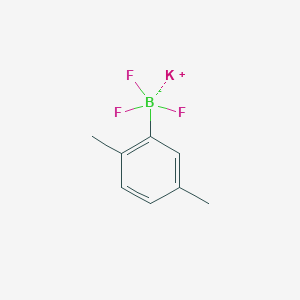 molecular formula C8H9BF3K B13508056 Potassium (2,5-dimethylphenyl)trifluoroborate 