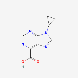 9-cyclopropyl-9H-purine-6-carboxylic acid