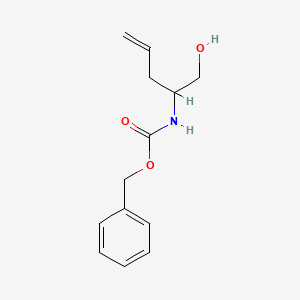 Benzyl (1-hydroxypent-4-en-2-yl)carbamate