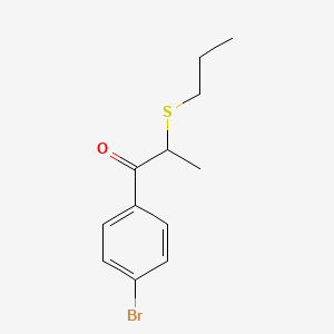 1-(4-Bromophenyl)-2-(propylthio)propan-1-one