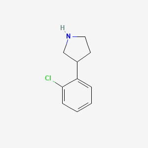 molecular formula C10H12ClN B1350867 3-(2-氯苯基)吡咯烷 CAS No. 885277-67-8