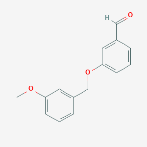 B1350877 3-[(3-Methoxybenzyl)oxy]benzaldehyde CAS No. 588685-98-7