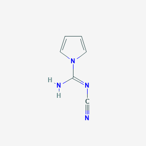 N-Cyano-1H-pyrrole-1-carboximidamide