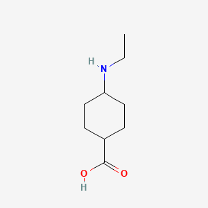 4-(Ethylamino)cyclohexane-1-carboxylic acid