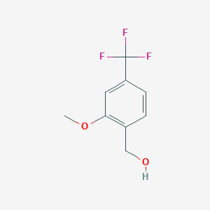 B1350887 2-Methoxy-4-(trifluoromethyl)benzyl alcohol CAS No. 286441-68-7