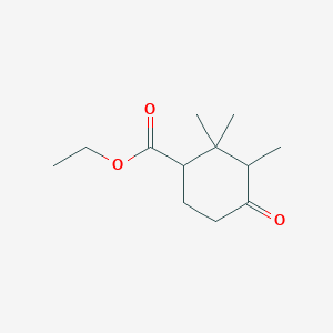 Ethyl2,2,3-trimethyl-4-oxocyclohexane-1-carboxylate