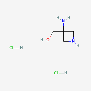 (3-Aminoazetidin-3-yl)methanoldihydrochloride