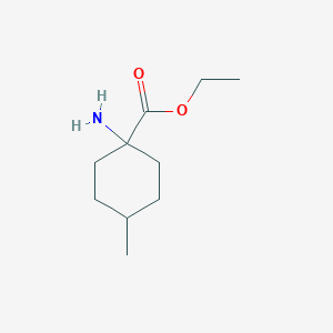 Ethyl 1-amino-4-methylcyclohexane-1-carboxylate