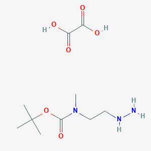 oxalic acid; tert-butyl N-(2-hydrazinylethyl)-N-methylcarbamate