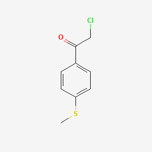 Ethanone, 2-chloro-1-[4-(methylthio)phenyl]-