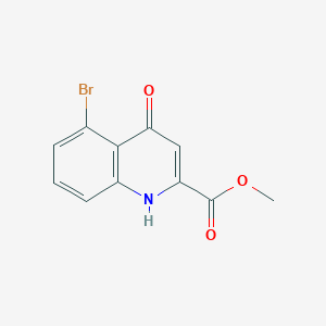 Methyl 5-bromo-4-hydroxyquinoline-2-carboxylate