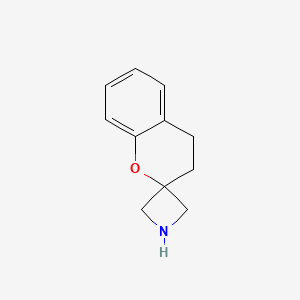 3',4'-Dihydrospiro[azetidine-3,2'-[1]benzopyran]