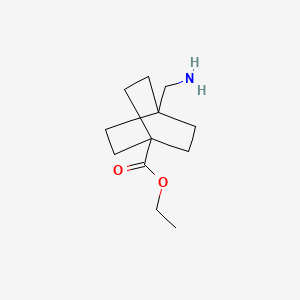 Ethyl 4-(aminomethyl)bicyclo[2.2.2]octane-1-carboxylate