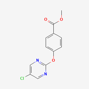 Methyl 4-[(5-chloropyrimidin-2-yl)oxy]benzoate