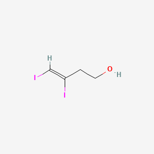 3,4-Diiodobut-3-en-1-ol