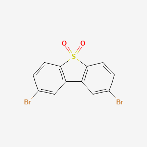 molecular formula C12H6Br2O2S B1350919 2,8-Dibromodibenzothiophene 5,5-dioxide CAS No. 40307-15-1