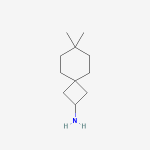 7,7-Dimethylspiro[3.5]nonan-2-amine