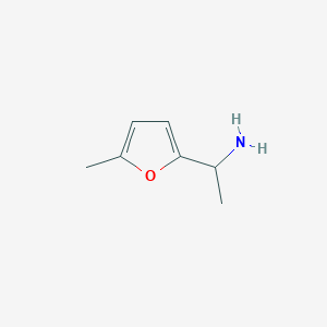 molecular formula C7H11NO B1350935 1-(5-Methyl-furan-2-yl)-ethylamine CAS No. 64270-99-1