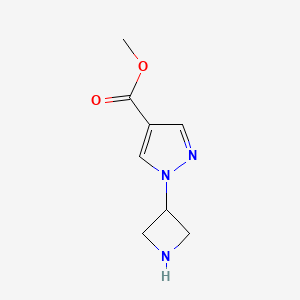 methyl 1-(azetidin-3-yl)-1H-pyrazole-4-carboxylate