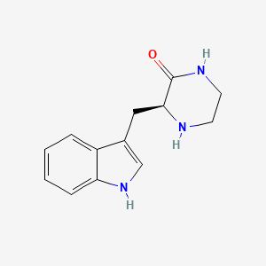 (S)-3-((1H-Indol-3-yl)methyl)piperazin-2-one