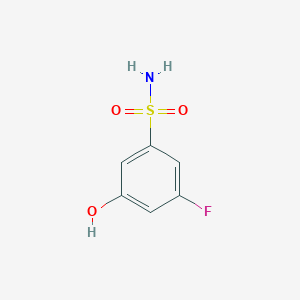 3-Fluoro-5-hydroxybenzenesulfonamide