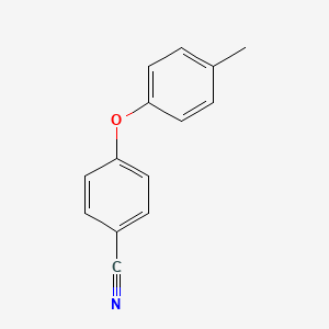 molecular formula C14H11NO B1350955 4-(4-甲基苯氧基)苯甲腈 CAS No. 37563-42-1