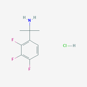 2-(2,3,4-Trifluorophenyl)propan-2-amine hydrochloride