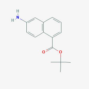 tert-Butyl 6-amino-1-naphthoate