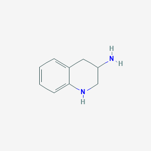 molecular formula C9H12N2 B1350961 1,2,3,4-Tetrahydroquinolin-3-amine CAS No. 40615-02-9