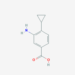 3-Amino-4-cyclopropylbenzoic acid