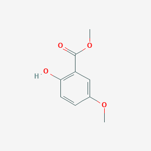 molecular formula C9H10O4 B1350969 Methyl 2-hydroxy-5-methoxybenzoate CAS No. 2905-82-0