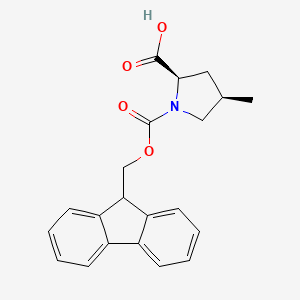 (4R)-1-Fmoc-4-methyl-D-proline